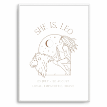 Load image into Gallery viewer, She is Leo