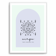 Load image into Gallery viewer, Virgo Star Zodiac Arch