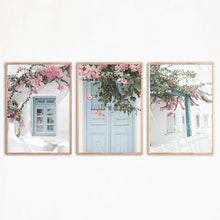 Load image into Gallery viewer, Greece Santorini Blue Set of 3