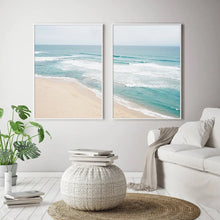 Load image into Gallery viewer, Beach Waves Set of 2 | Gallery Wall