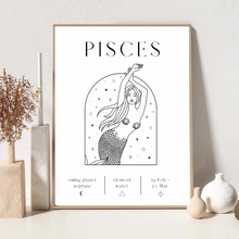 Load image into Gallery viewer, Pisces Zodiac II