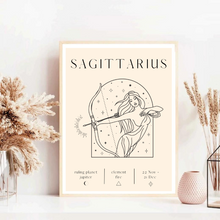 Load image into Gallery viewer, Sagittarius Zodiac I