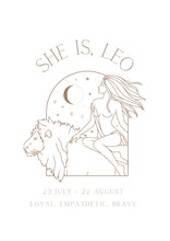 Load image into Gallery viewer, She is Leo