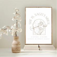 Load image into Gallery viewer, She is Sagittarius