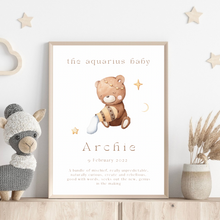Load image into Gallery viewer, Personalised The Aquarius Baby