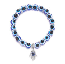 Load image into Gallery viewer, Evil Eye Bracelets - Good Luck & Protection