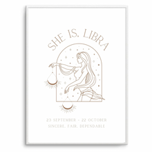 Load image into Gallery viewer, She is Libra