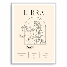 Load image into Gallery viewer, Libra Zodiac I