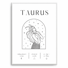 Load image into Gallery viewer, Taurus Zodiac II