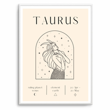 Load image into Gallery viewer, Taurus Zodiac I