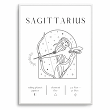 Load image into Gallery viewer, Sagittarius Zodiac II