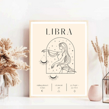 Load image into Gallery viewer, Libra Zodiac I