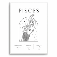 Load image into Gallery viewer, Pisces Zodiac II