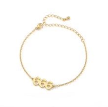 Load image into Gallery viewer, Angel Number Bracelets (Plain Font)
