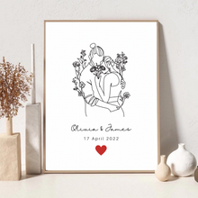 Load image into Gallery viewer, Love I | Personalised | Art Print