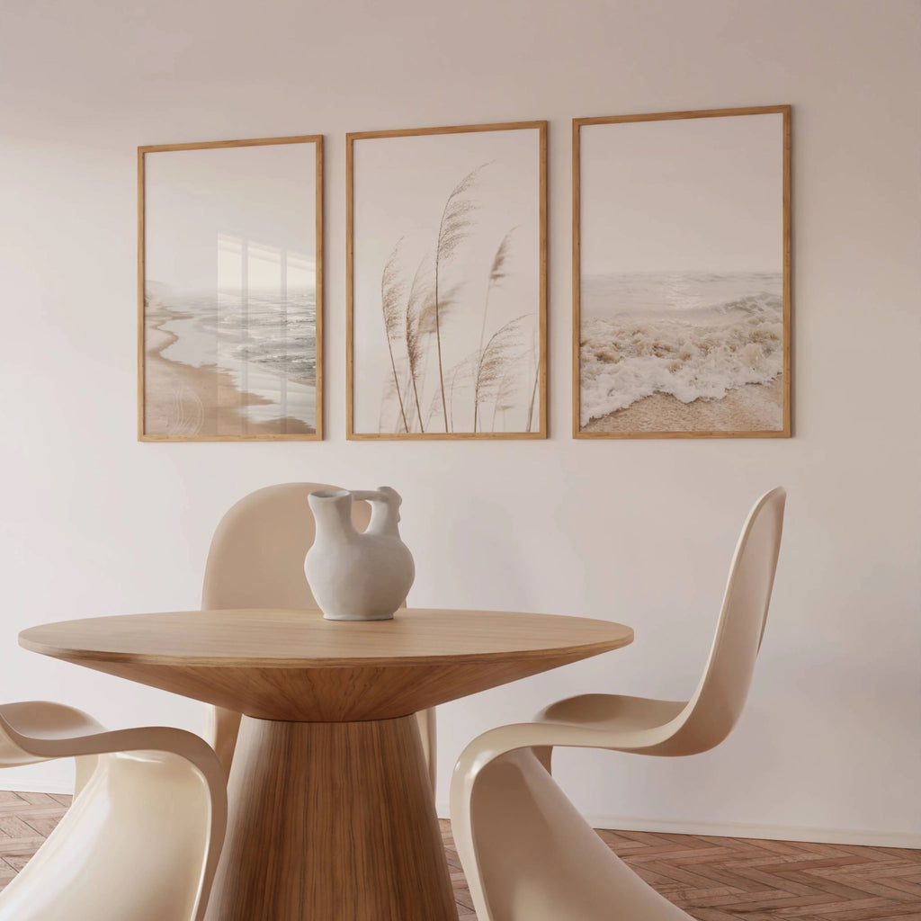 Coastal Vibes Set of 3 | Gallery Wall Art