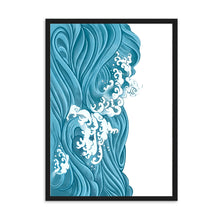 Load image into Gallery viewer, Waves Blue II | Wall Art
