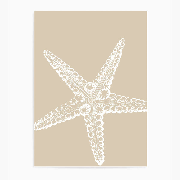 Starfish Neutral I | Wall Art