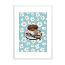 Load image into Gallery viewer, Coffee &amp; Daisies | Wall Art
