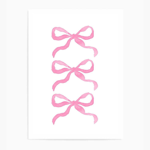 Pink Bows I