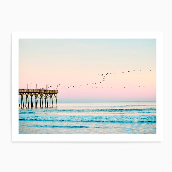 Stunning Beach Sunset Landscape | Art Print
