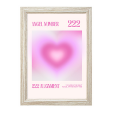 Load image into Gallery viewer, Angel Number 222 Alignment Heart Aura
