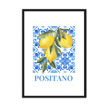 Load image into Gallery viewer, Positano Lemons | Wall Art
