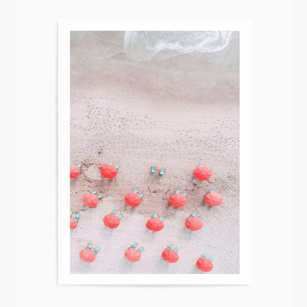 Beach Umbrellas | Art Print