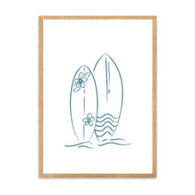 Load image into Gallery viewer, Surfboard Blue I | Wall Art
