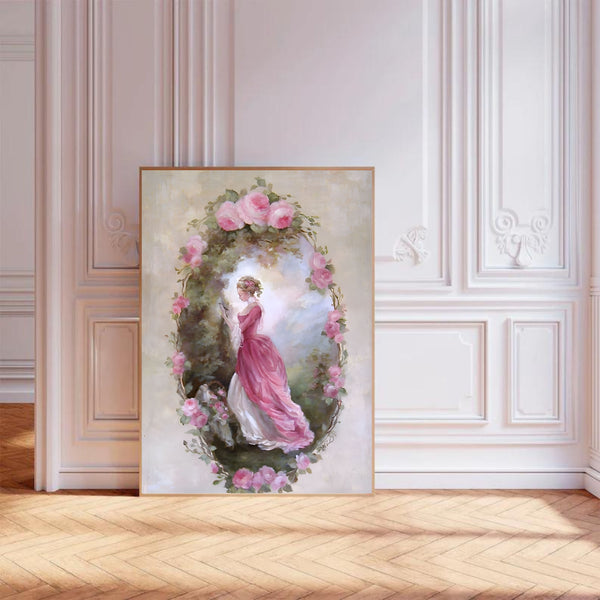 Vintage Victorian Woman | Wall Art Print