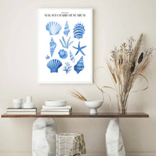 Load image into Gallery viewer, Shells Blue II | Wall Art
