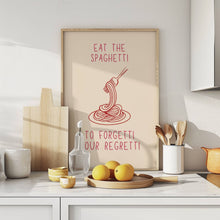 Load image into Gallery viewer, Eat The Spaghetti | Art Print
