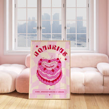 Load image into Gallery viewer, Aquarius Birthday Cake | Art Print
