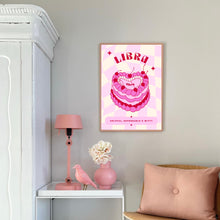 Load image into Gallery viewer, Libra Birthday Cake | Art Print
