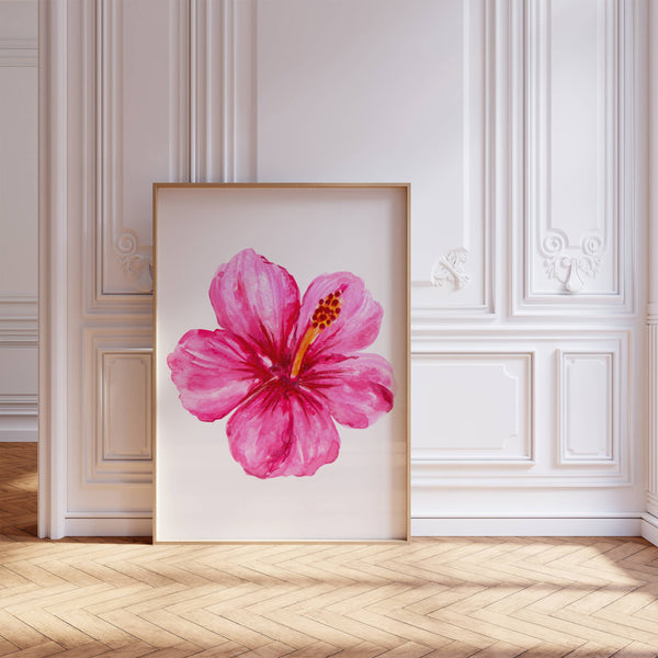 Hibiscus Flower | Art Print