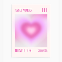 Load image into Gallery viewer, Angel Number 111 Intuition Heart Aura
