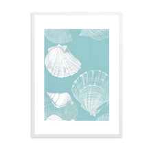 Load image into Gallery viewer, Seashells Blue | Wall Art
