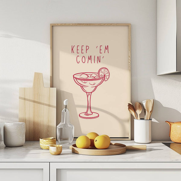 Keep ‘Em Comin’ | Art Print