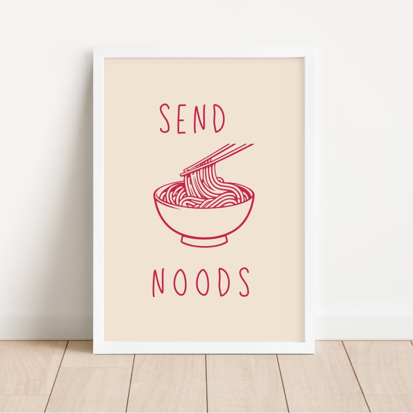 Send Noods II| Art Print