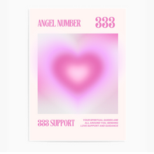 Load image into Gallery viewer, Angel Number 333 Support Heart Aura
