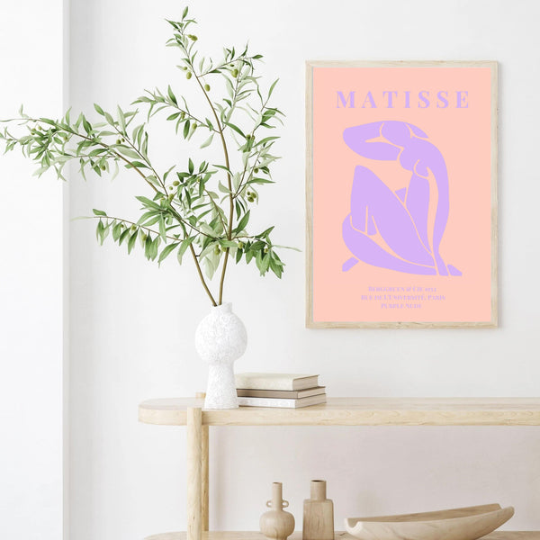 Matisse Lilac & Pink | Wall Art