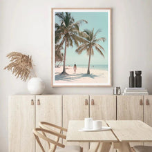 Load image into Gallery viewer, Palm Trees Beach | Wall Art
