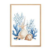 Load image into Gallery viewer, Coral &amp; Shells | Wall Art
