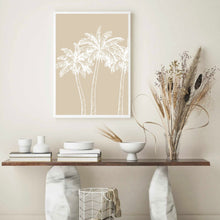 Load image into Gallery viewer, Palm Trees Neutral II | Wall Art
