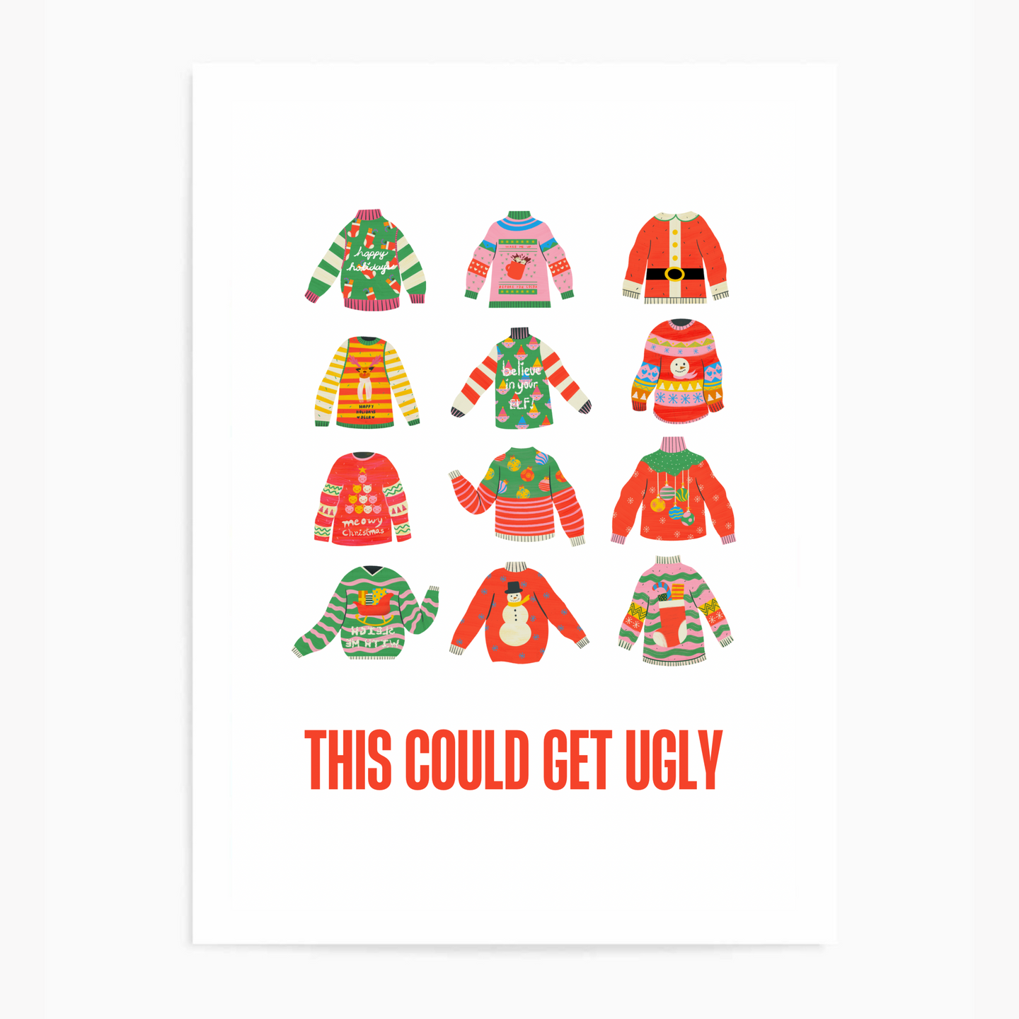 This Could Get Ugly | Art Print