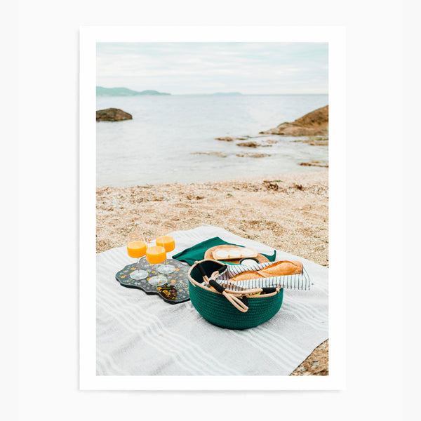 Beachside Picnic | Art Print