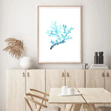 Load image into Gallery viewer, Coral Blue | Wall Art
