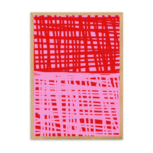 Load image into Gallery viewer, Red &amp; Pink Abstract I | Wall Art
