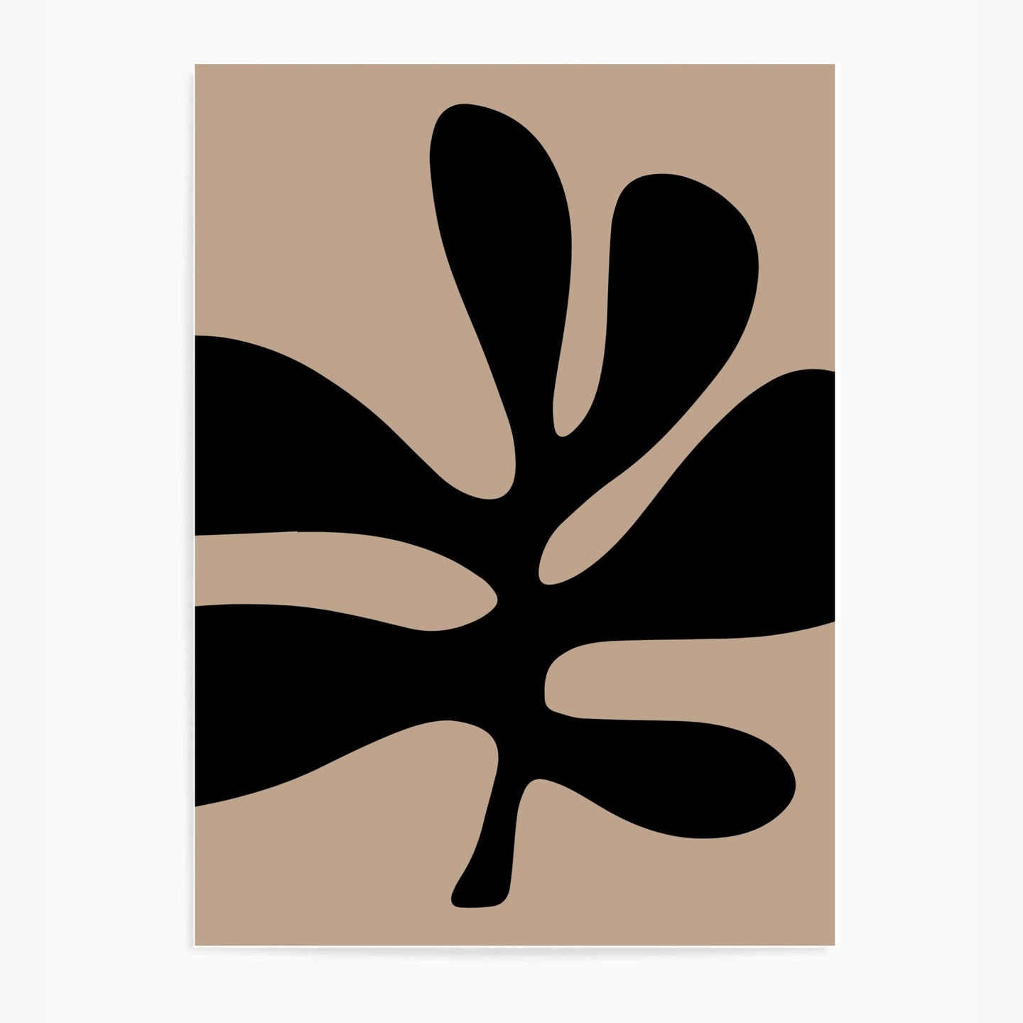 Matisse Black & Brown VI | Wall Art