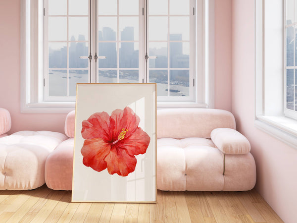 Hibiscus Flower | Art Print